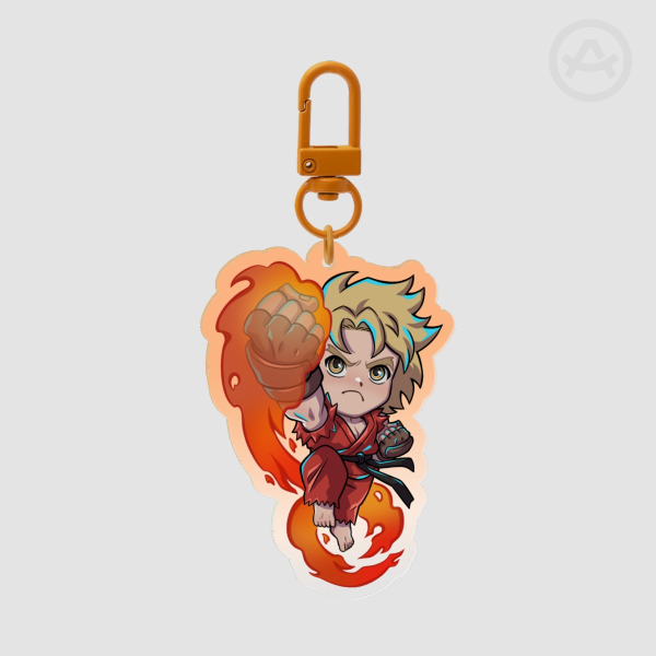 Ken Masters Street Fighter | Acrylic Keychain