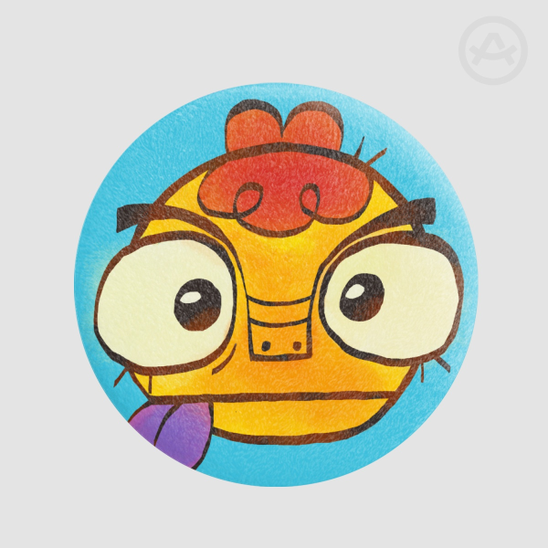 Squishy Mingo Badge