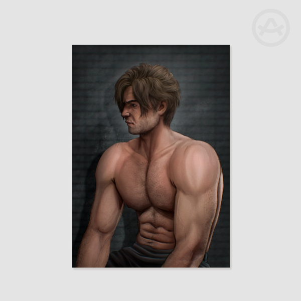 MLeon Kennedy A4 Poster/Print