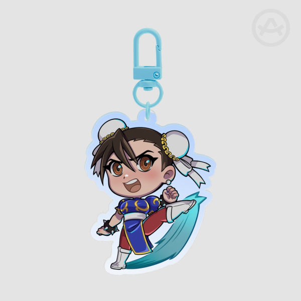 Chun-Li Street Fighter | Acrylic Keychain