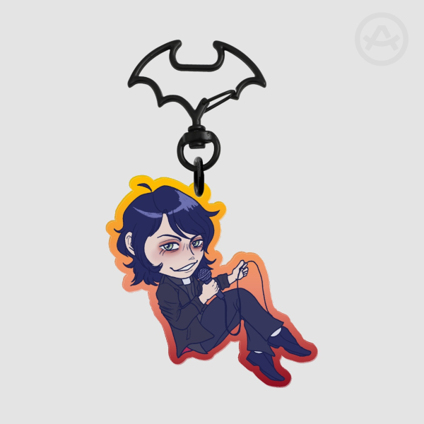 Priest Gerard Way keychain