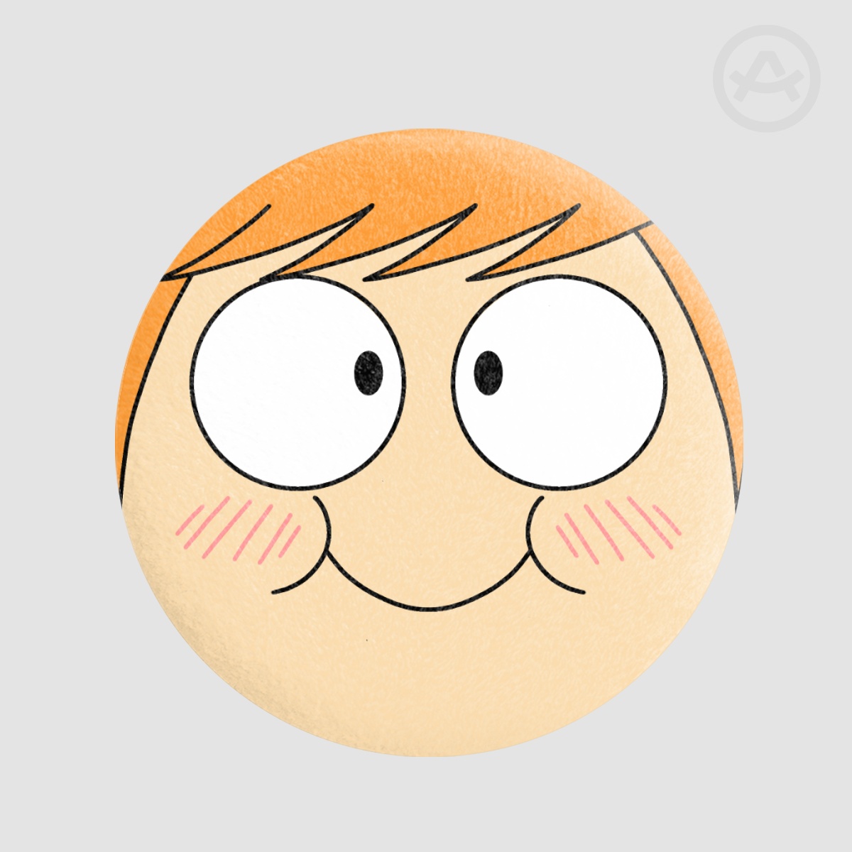 Chubby Matt Plush Badge