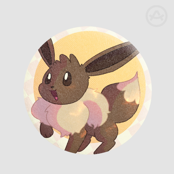 Eevee Plush Badge