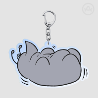 Worm Son (OC) Acrylic Keychain