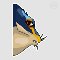 Nepterran Side Eye Sticker