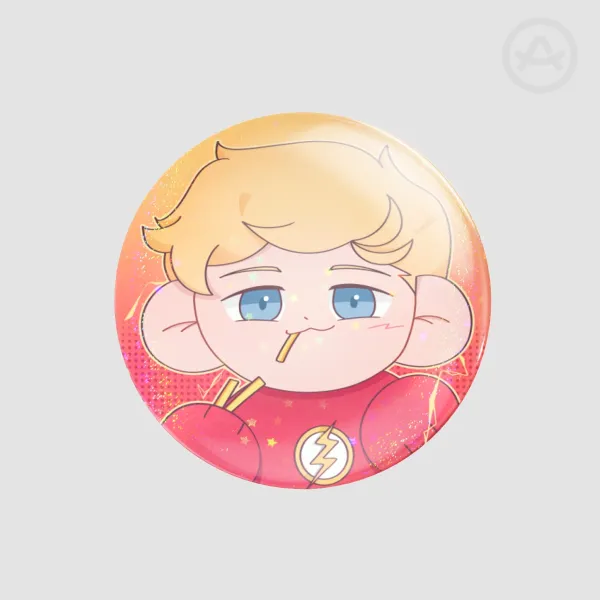 Round Badges | The Flash