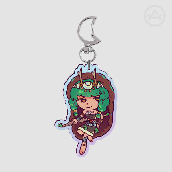 Artemis Rainbow Keychain