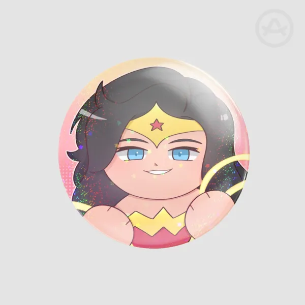 Round Badges | Wonderwoman
