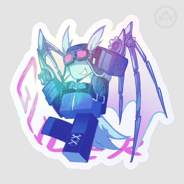 [Nullscape] Glider Class Sticker 5cm | Roblox Nullscape Unofficial Merch