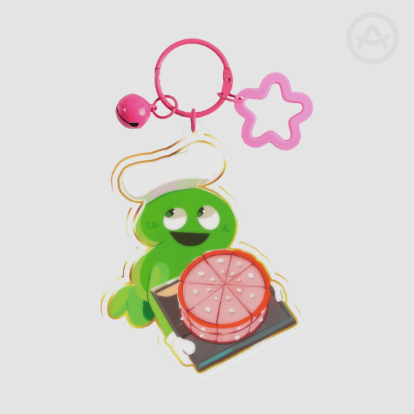 Hey Two! Keychain
