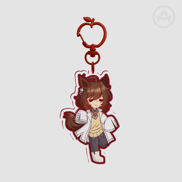 Agnes Tachyon Umamumusume Clear Acrylic Keychains