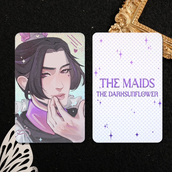 Jiang Cheng Maid Holographic Photocards
