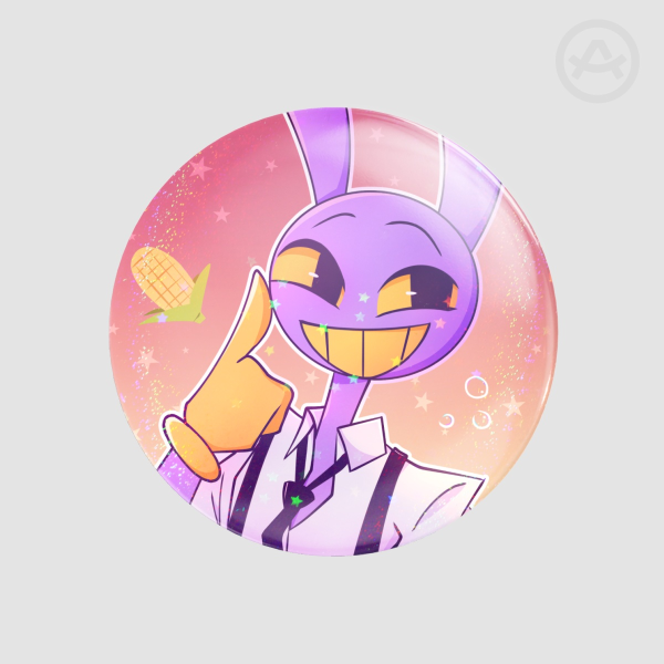 Drunk Jax Holographic Pin