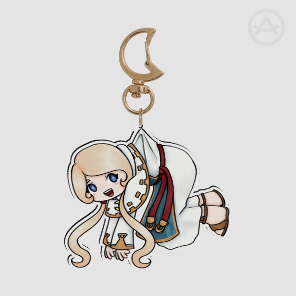 Yuelia hanging acrylic keychain