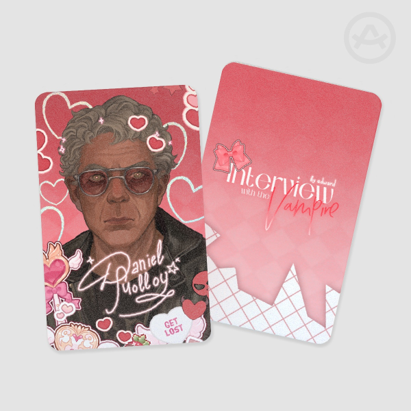 Daniel Holographic Photocards // Interview with the Vampire