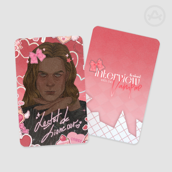Lestat Holographic Photocards // Interview with the Vampire