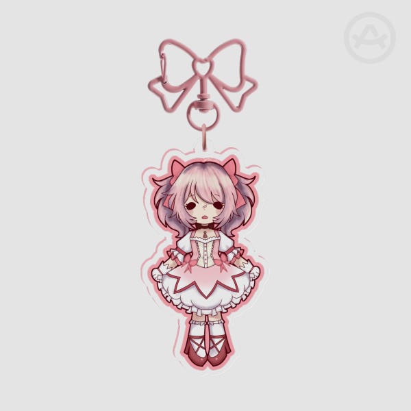 Madoka kaname Madoka Mágica Clear Acrylic Keychains