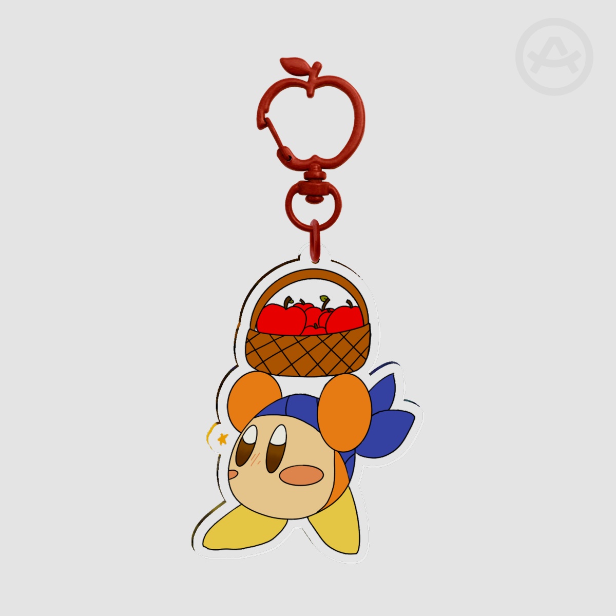 Bandee Apple Basket Keychain