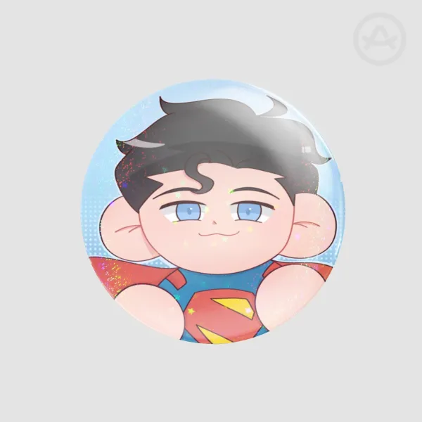 Round Badges | Superman