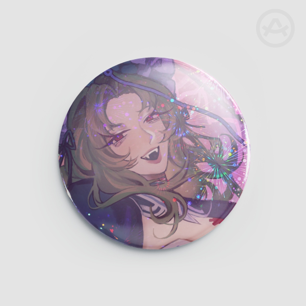 Dulcinea Rodion Hologram Firework Badge