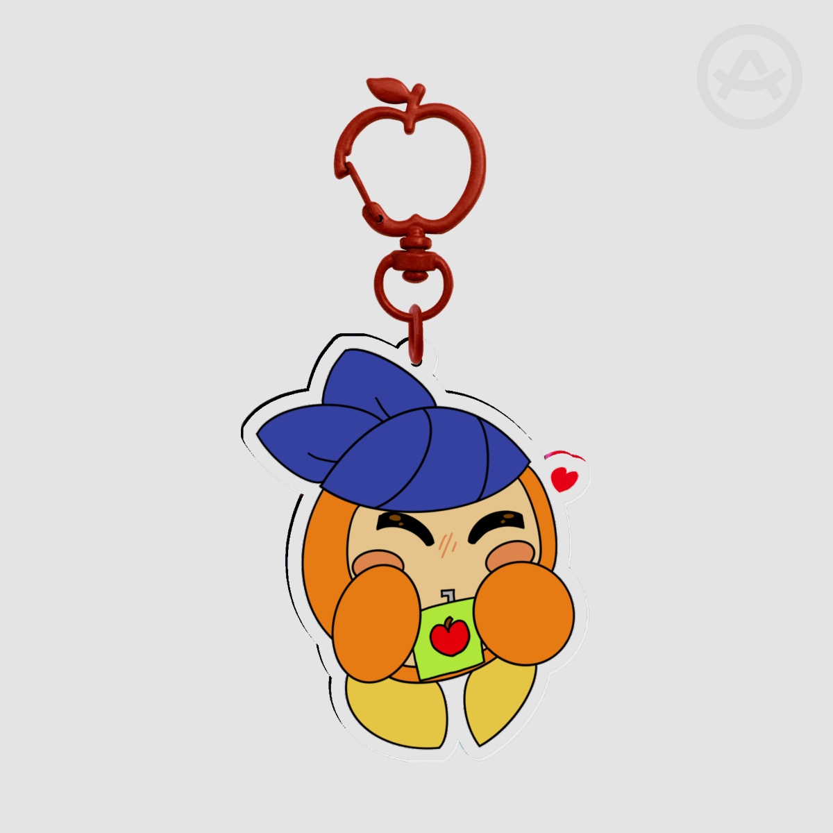 Bandee Apple Juice Keychain