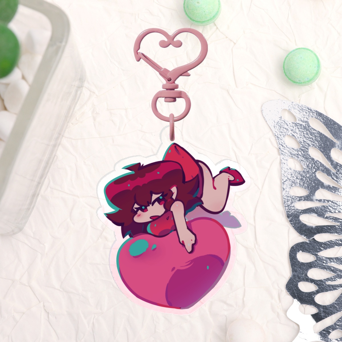 (FNF) Girlfriend keychain