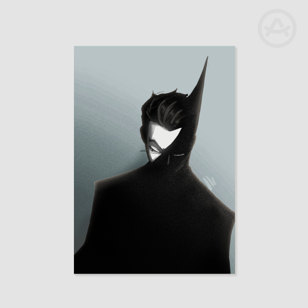 Bruce in the shadows. (Poster Printing)
