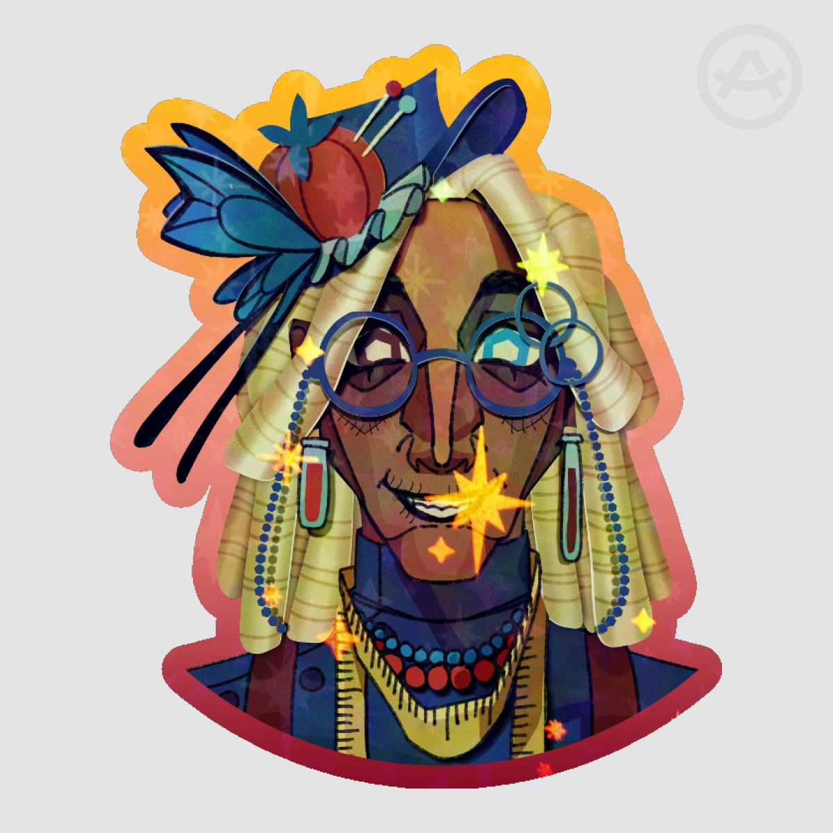 The Dollmaker Malevolent Sticker