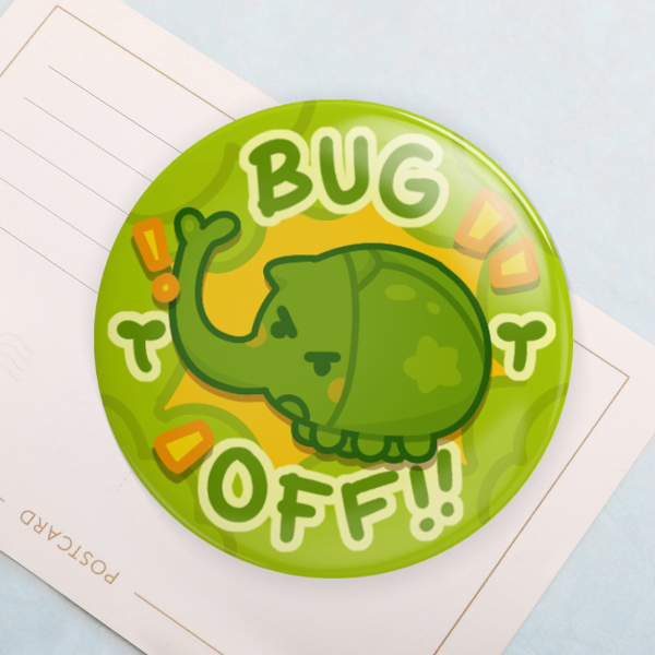 [OC] Bug Off! Pin