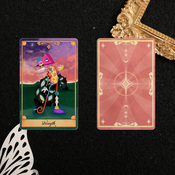Zooble Tarot Card (Strength)