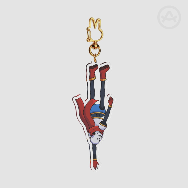 Falling Papyrus Acrylic Keychain