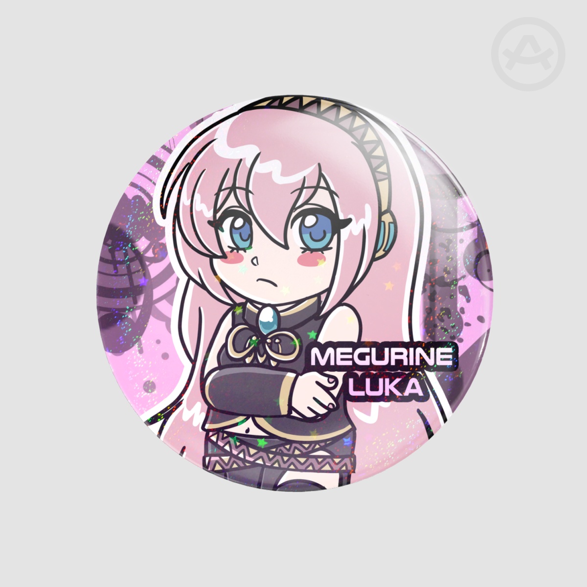 Megurine luka holographic bottom