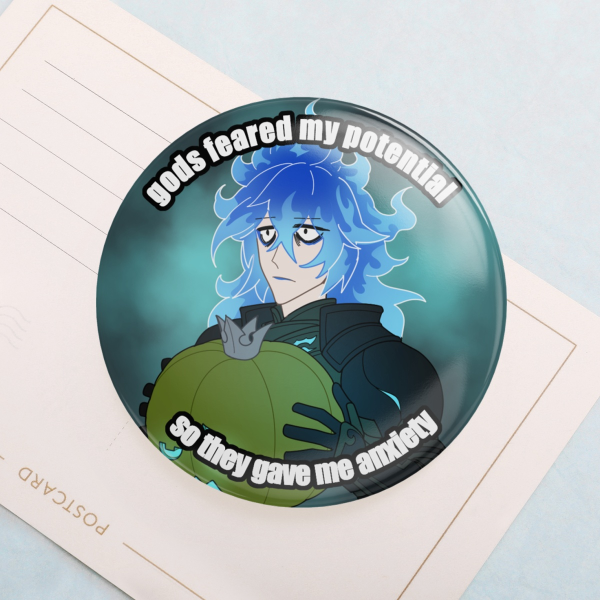 Idia Shroud - Anxiety Received - Badge