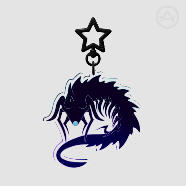 Krill Acrylic Keychain