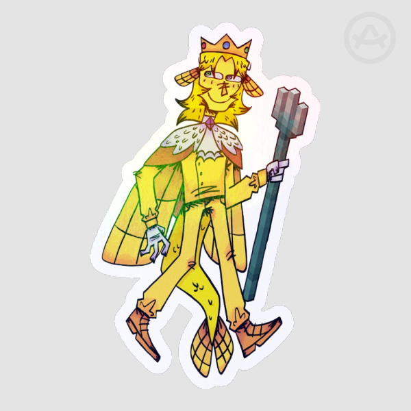PrinceZam Holographic Sticker