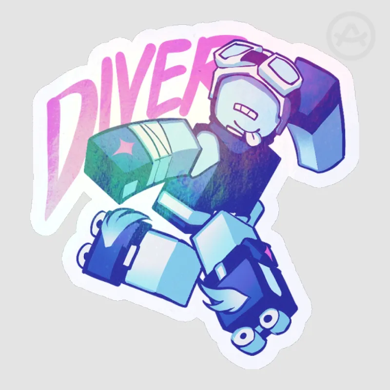 [Nullscape] Diver Class Sticker 5cm | Roblox Nullscape Unofficial Merch ...