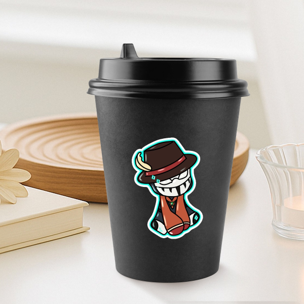 Mr. Compress soft touch sticker - LOV series