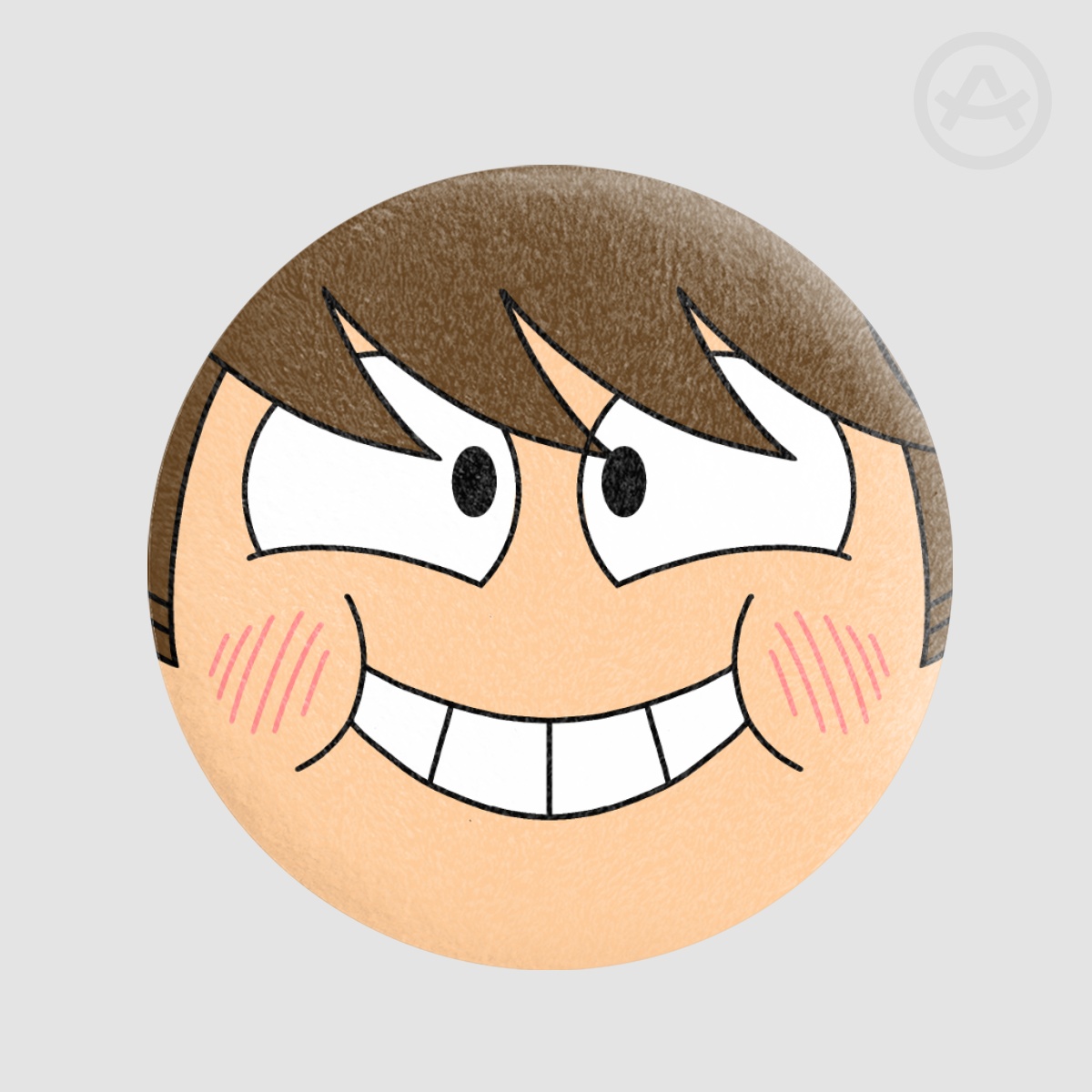 Chubby Edd Plush Badge (Canon)