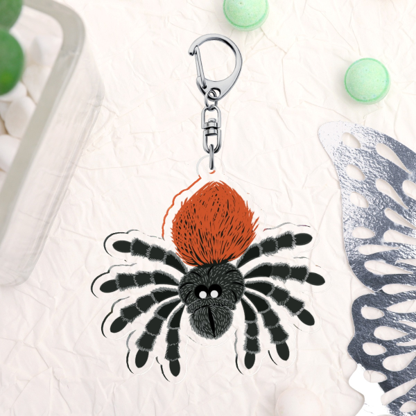 Tarántula de Pedregal Acrylic Keychain