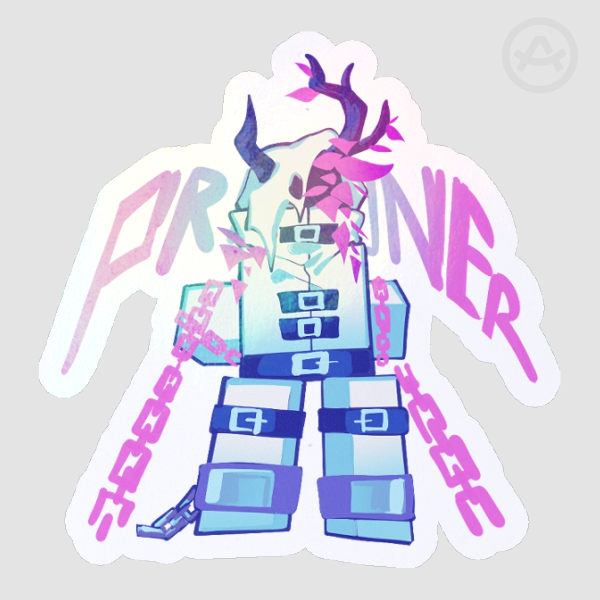 [Nullscape] Prisoner Class Sticker 5cm | Roblox Nullscape Unofficial Merch
