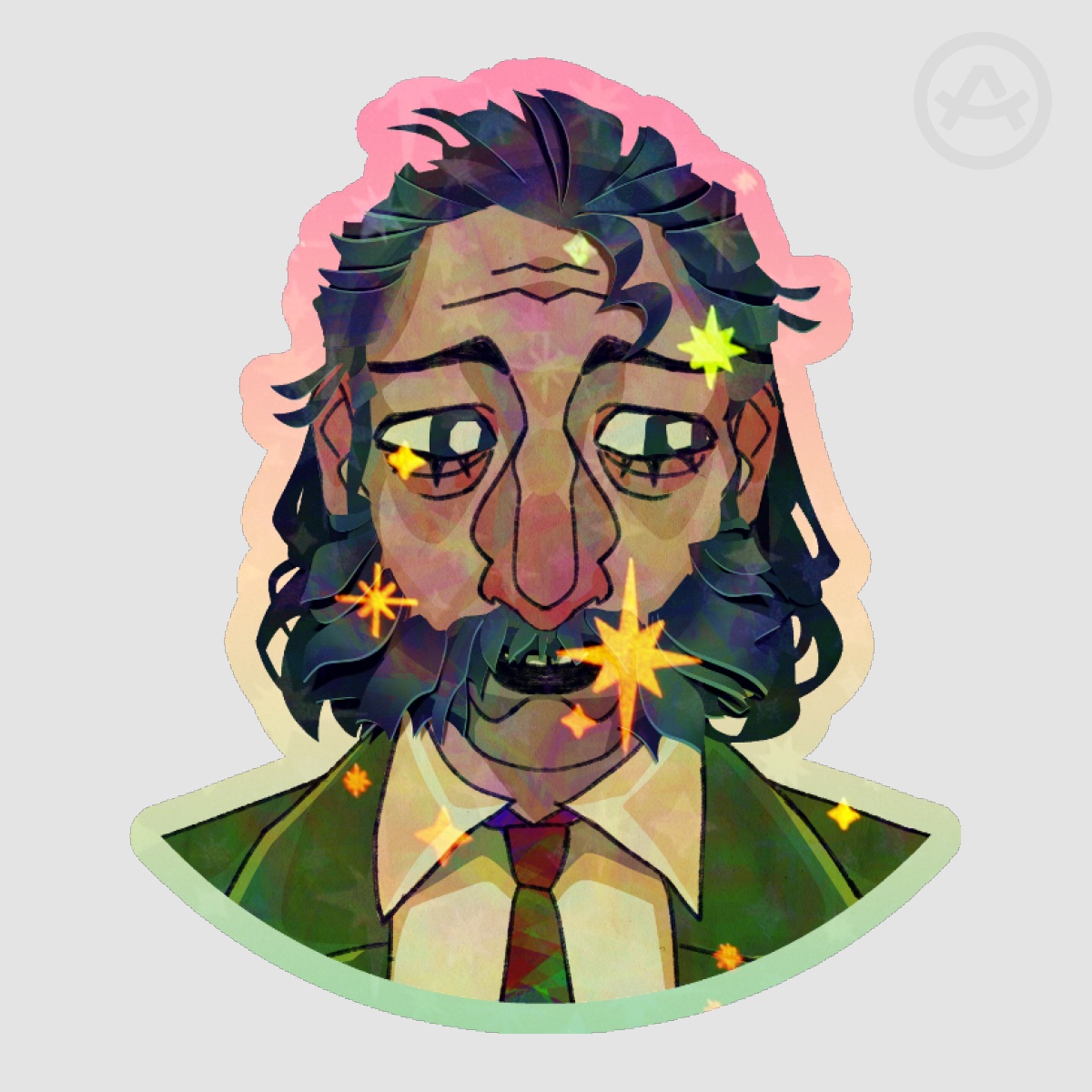 Harry Du Bois Disco Elysium Sticker