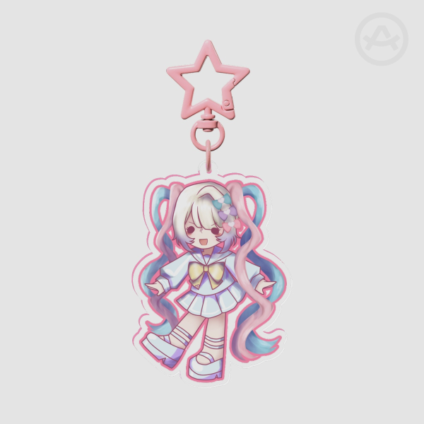 KAngel Needy Girl Overdose Clear Acrylic Keychains