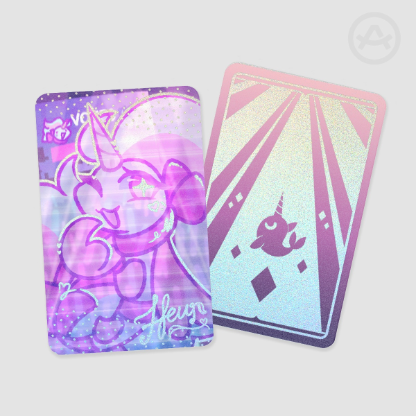 Fleur Holographic Photocards