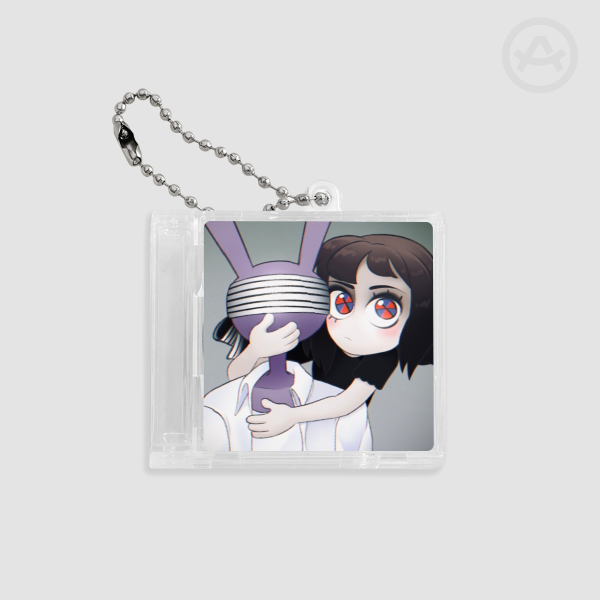 Funnybuny x Man’s Best Firend- Acrylic CD Keychain