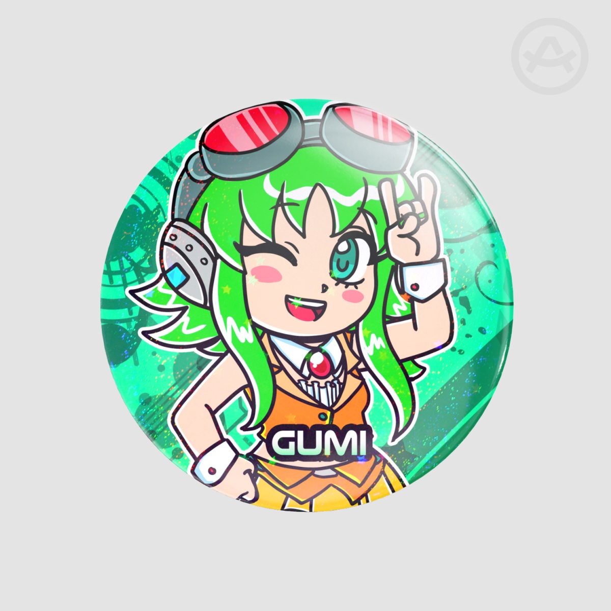 gumi holographic bottom
