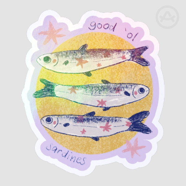 Sardines Sticker