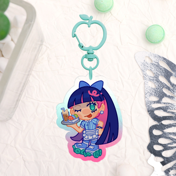 [PASWG] Stocking Diner Keychain
