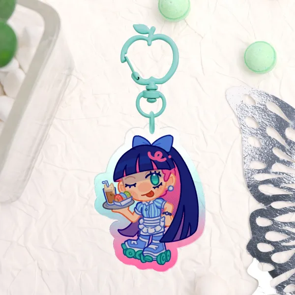 [PASWG] Stocking Diner Keychain
