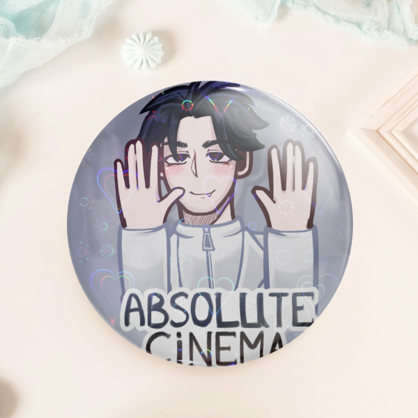 Ivan: Absolute cinema pin/badge