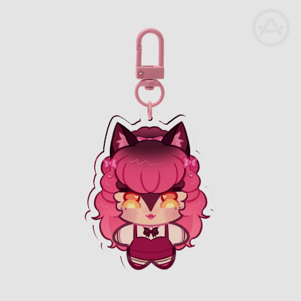 Nana Aphmau Clear Acrylic Keychain